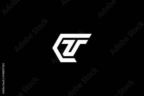 Alphabet Letters CT, TC, C, T Business Logo Initial Based Monogram Icon Vector.