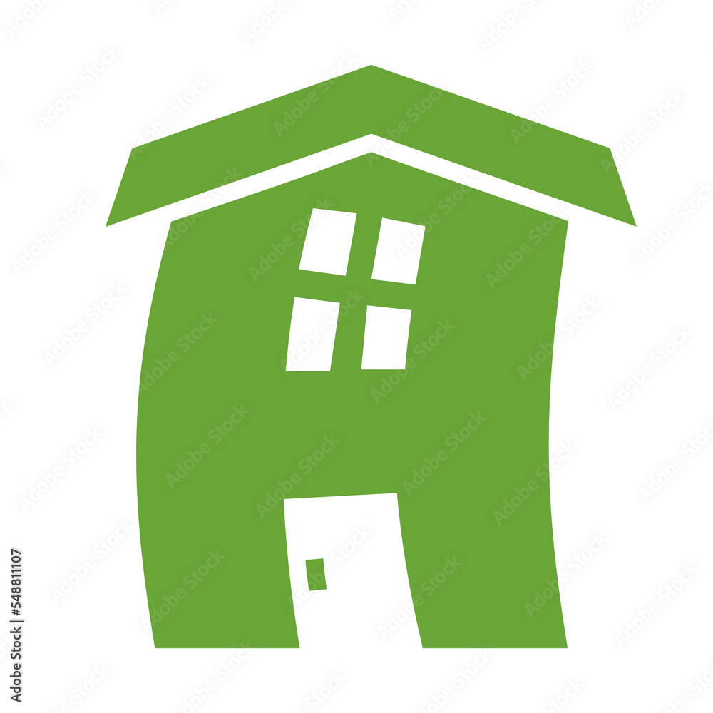 Obraz premium House logo design