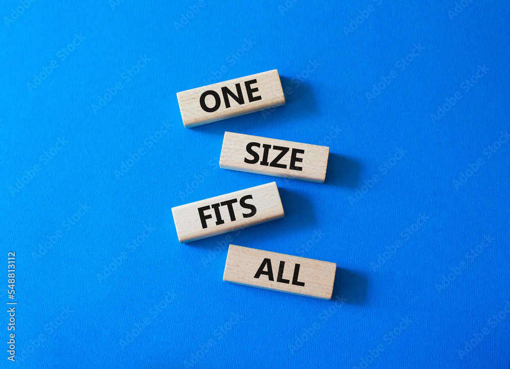 Another Word For One Size Fits All stock.adobe.com