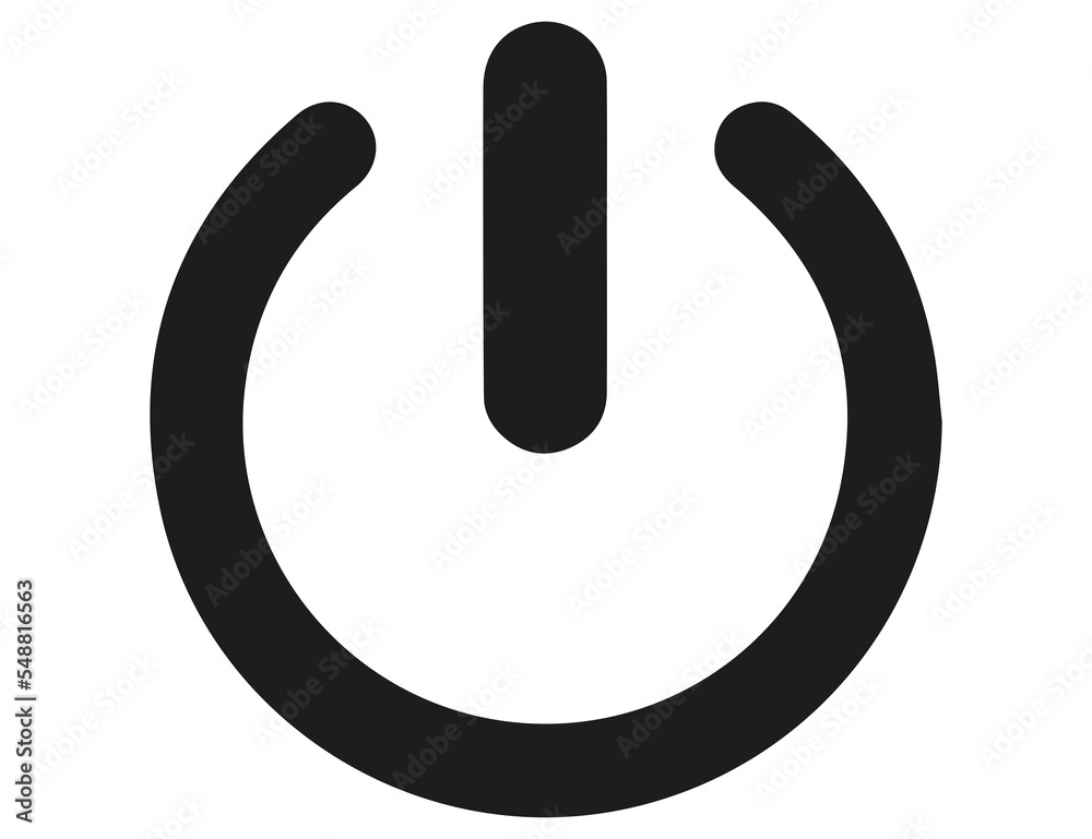 Power on off button icon with Transparent Background PNG Stock ...