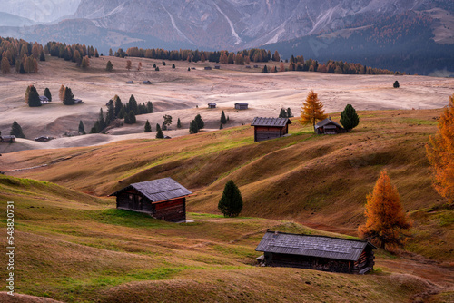 Plener fotograficzny jesień w Dolomitach