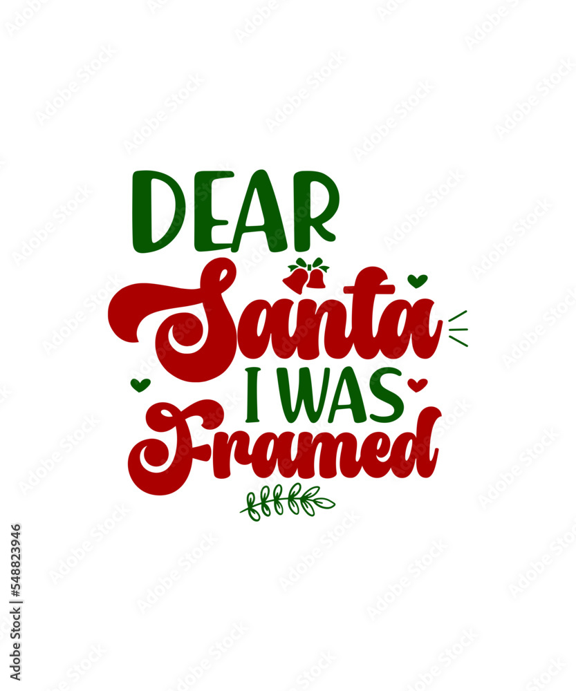 Fototapeta premium Christmas SVG Bundle, Christmas SVG, Merry Christmas SVG, Christmas Ornaments svg, Winter svg, Santa svg, Funny Christmas Bundle svg Cricut