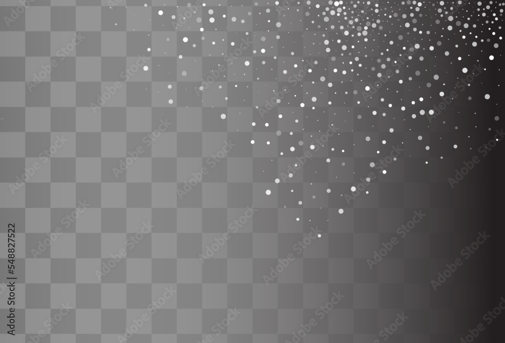 White Snow Vector Transparent Background. White Snow Vector Transparent Background.