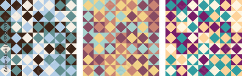 Wallpaper Mural Abstract background design vector pattern. Textile and fabric pattern. Abstract element pattern.  Torontodigital.ca