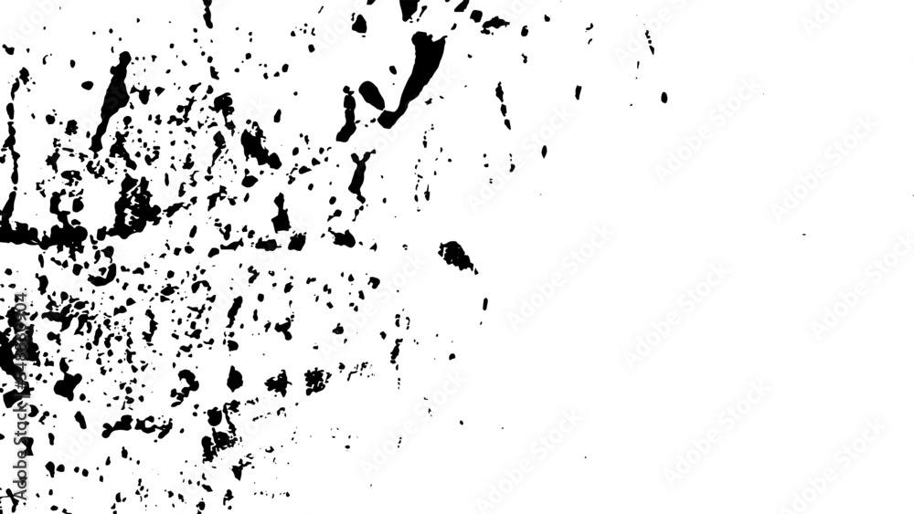 Fototapeta premium Rustic grunge vector texture with grain and stains. Abstract noise background. Weathered surface. Dirty and damaged. Detailed rough backdrop. Vector graphic illustration with transparent white. EPS10.