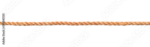 Strong rough brown rope. Png isolated with transparency © eshma