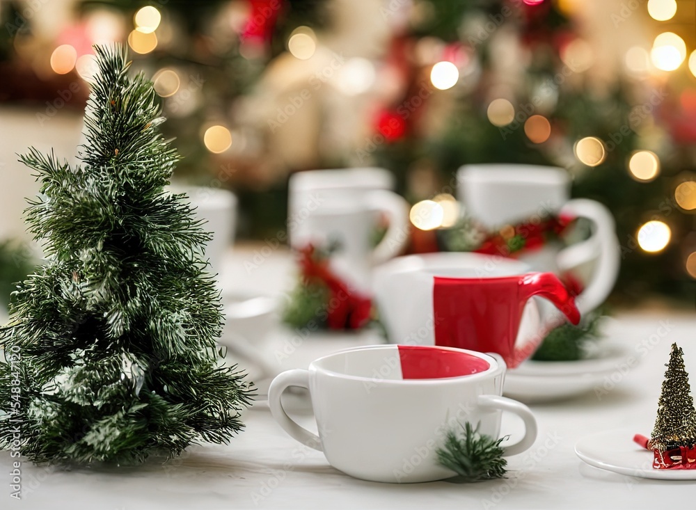 Fototapeta premium Christmas Coffee