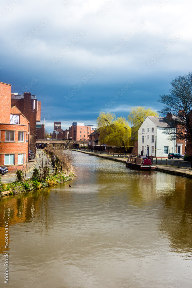 Fototapeta premium Chester Canal, Chester, England.