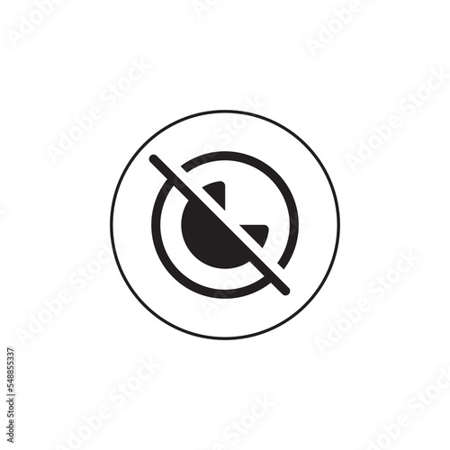 Free Download No photo Icon, No Video Icon, Video Recording forbidden logo Icon Vector Illustration Eps10 - GFXLoad
