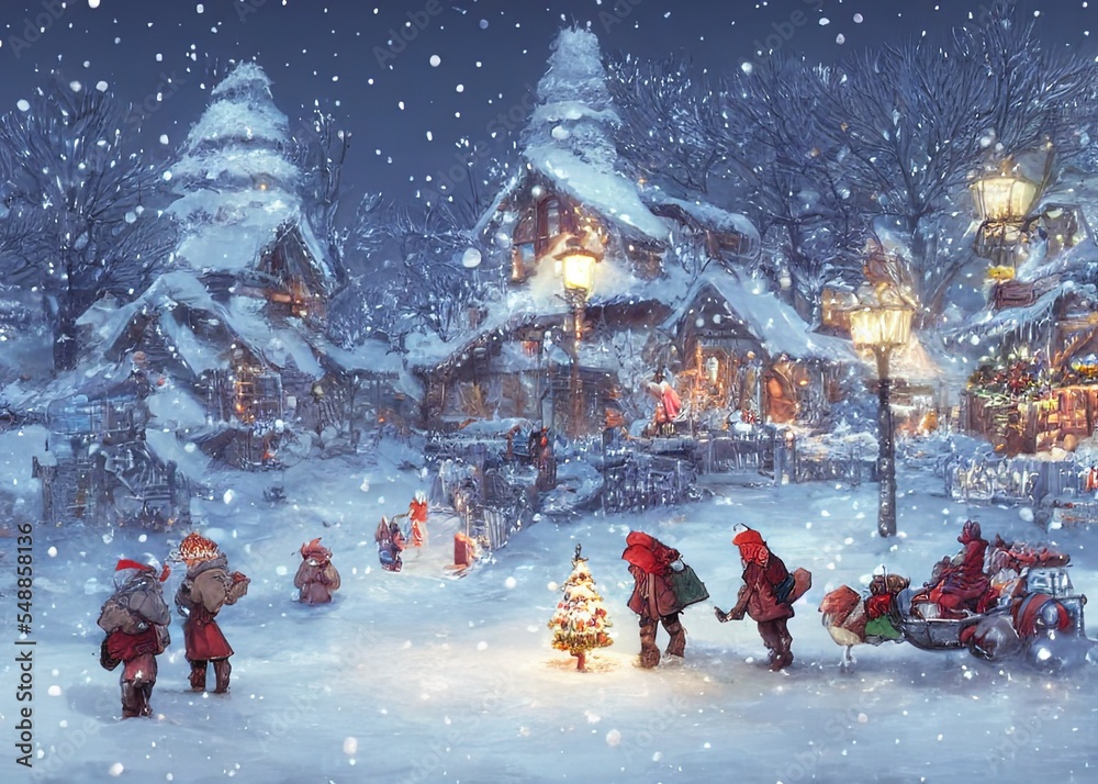 Snow Village Snow Village