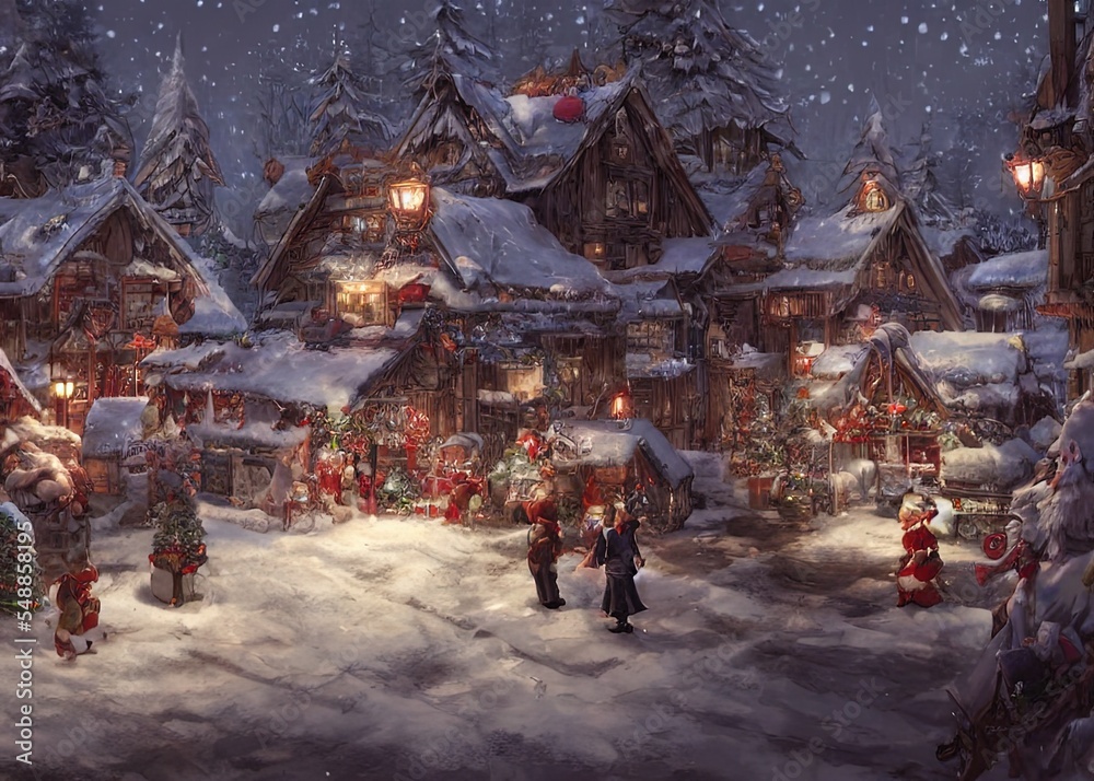 Snow Village Snow Village