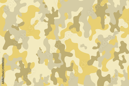 Full seamless camouflage texture skin pattern vector for military textile. Usable for Jacket Pants Shirt and Shorts. Dirty army camo background fabric print.