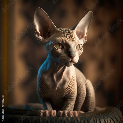 Obraz na plátně Sphinx cat portret