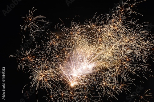 New year fireworks
