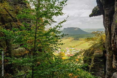 Autumn landscape - all beautifully colored
