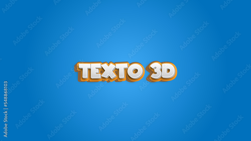 Texto 3D