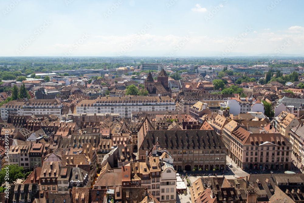 Views from the top of Strasbourg Cathedral