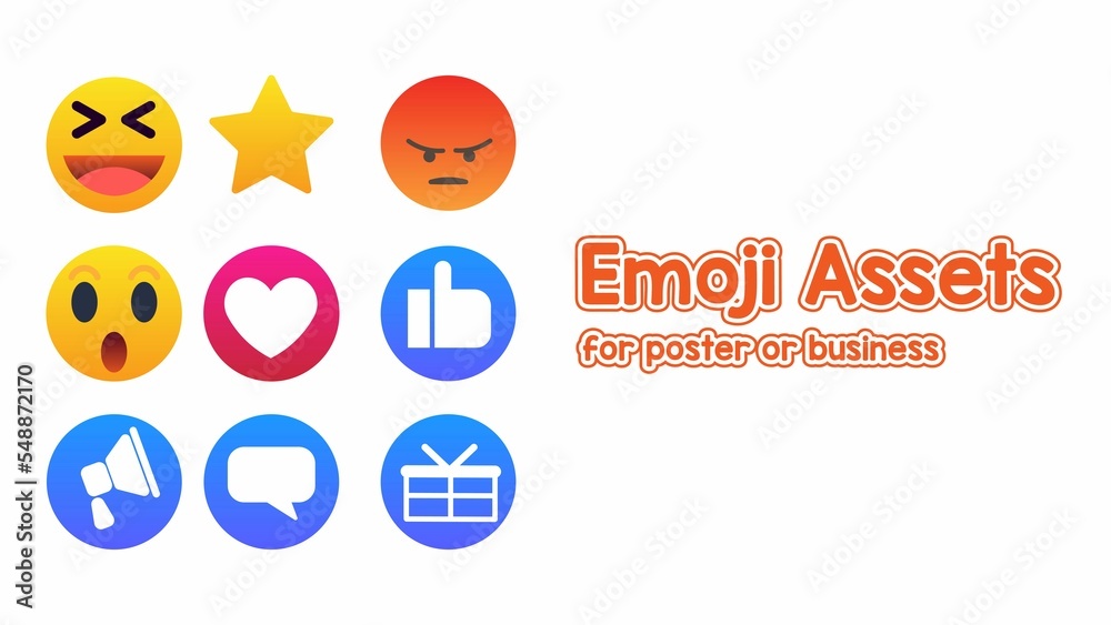 Set of Emojis