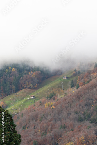 autumn in the swiss mountains