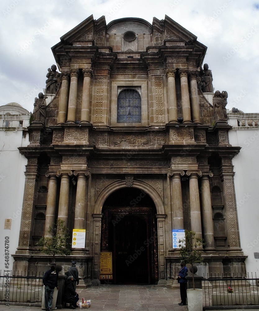 Obraz premium iglesia del sagrario quito