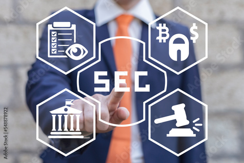 Concept of SEC Securities and Exchange Commission. Federal securities laws.