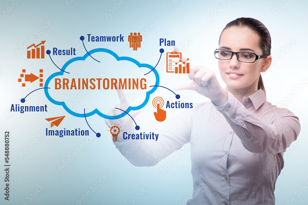 Concept of brainstorming as a solution tool Concept of brainstorming as a solution tool