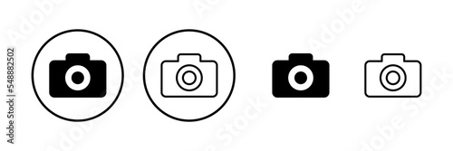 Camera icon vector illustration. photo camera sign and symbol. photography icon.