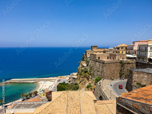 wonderful landscape of old village