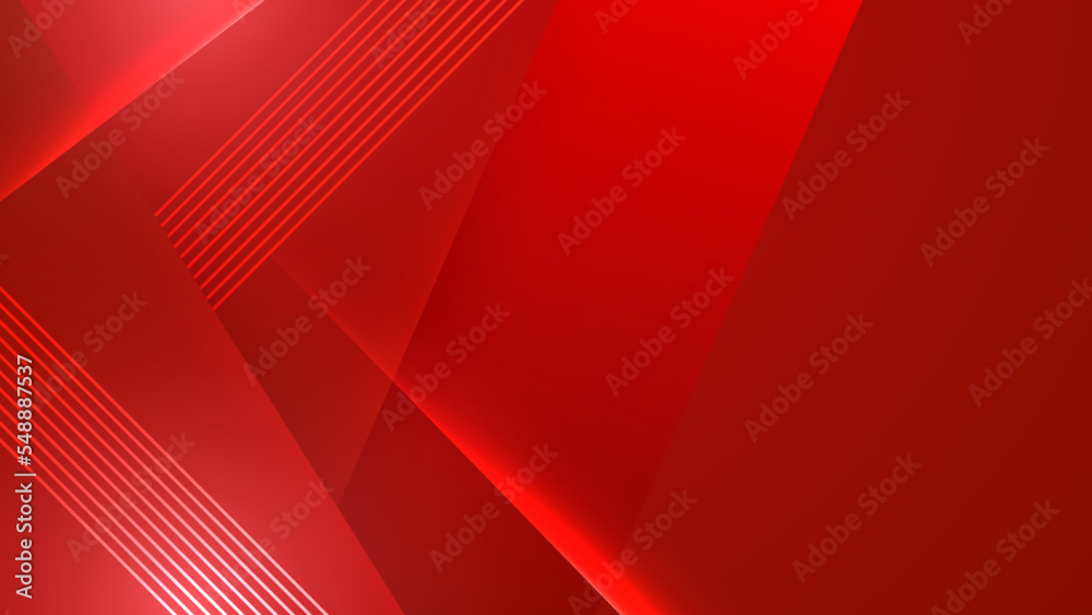 Obraz premium Abstract red vector background