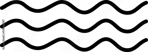 wave icon vector logo templateillustration on white background..eps