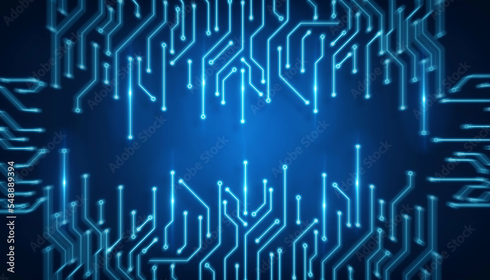 Abstract futuristic technology background. Wireless network and Connection technology concept. technology big data background concept.