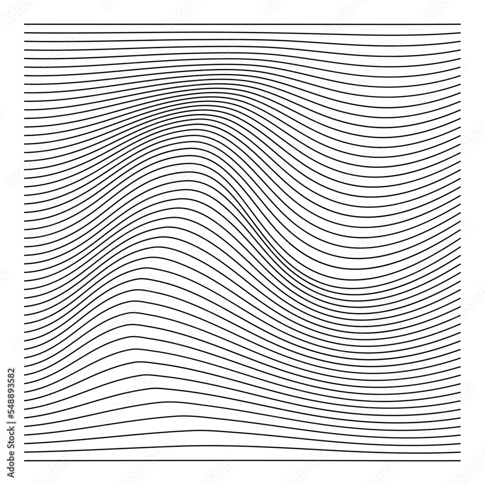 Abstract wave lines Abstract wave lines