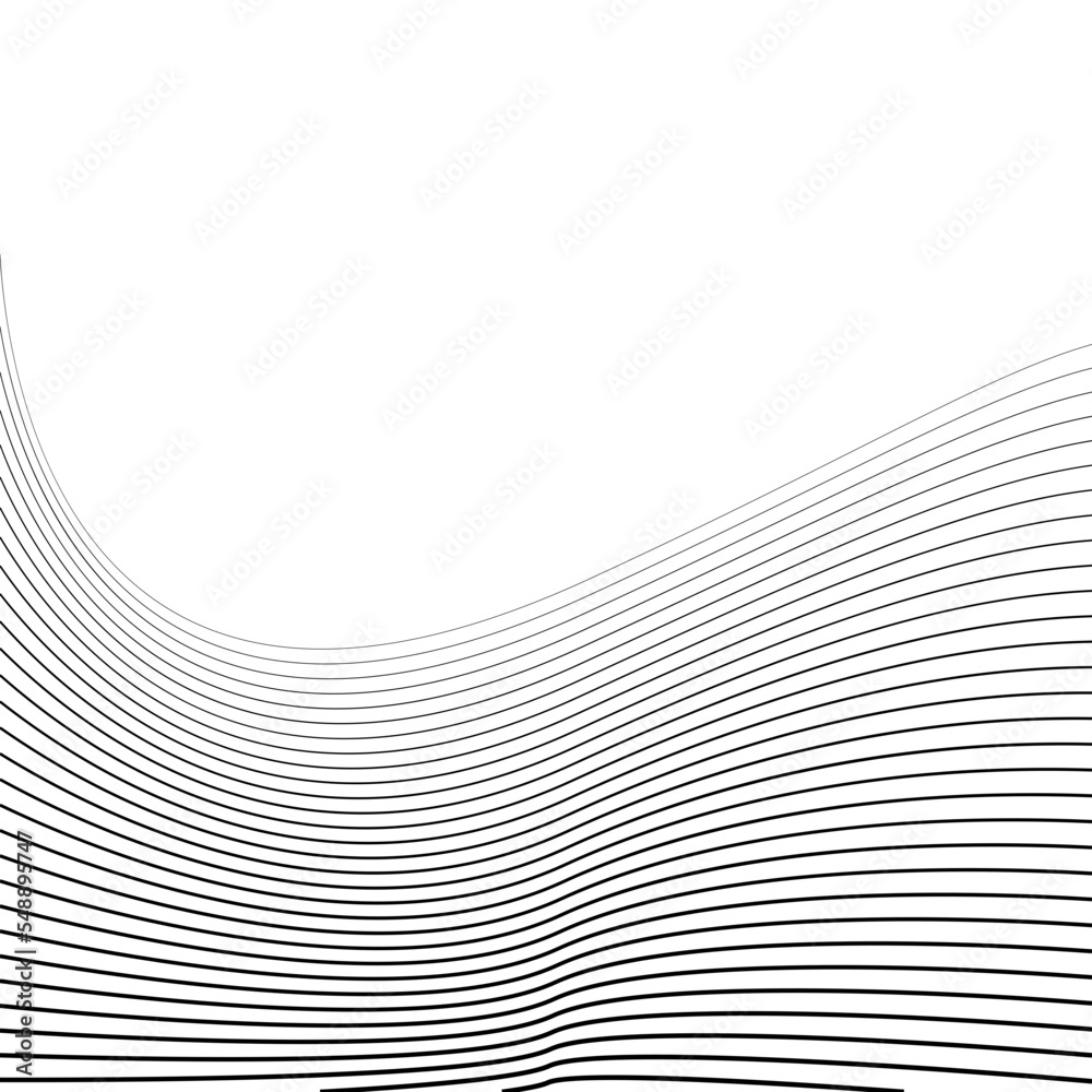 Naklejka premium Abstract blend wireframe