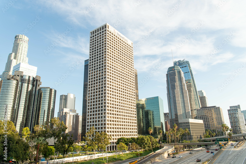 Downtown Los Angeles Cityscape Downtown Los Angeles Cityscape