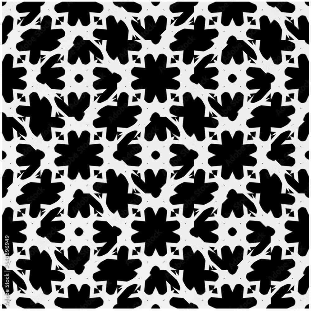 Monochrome Repeat Pattern.black and white grunge background.Abstract halftone pattern. Monochrome Repeat Pattern.black and white grunge background.Abstract halftone pattern.
