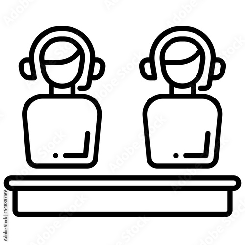 football commentator icon