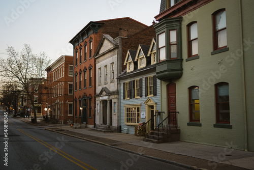 Architecture in downtown  York  Pennsylvania