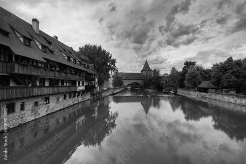 Nuremburg Trials, Trial Court, Nazi, Old Town, Bridges, River photo