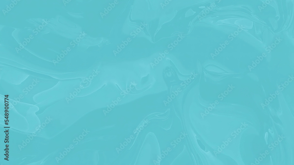 Abstract light blue rippling water surface with light flares. Design. Beautiful turquoise ocean water texture.