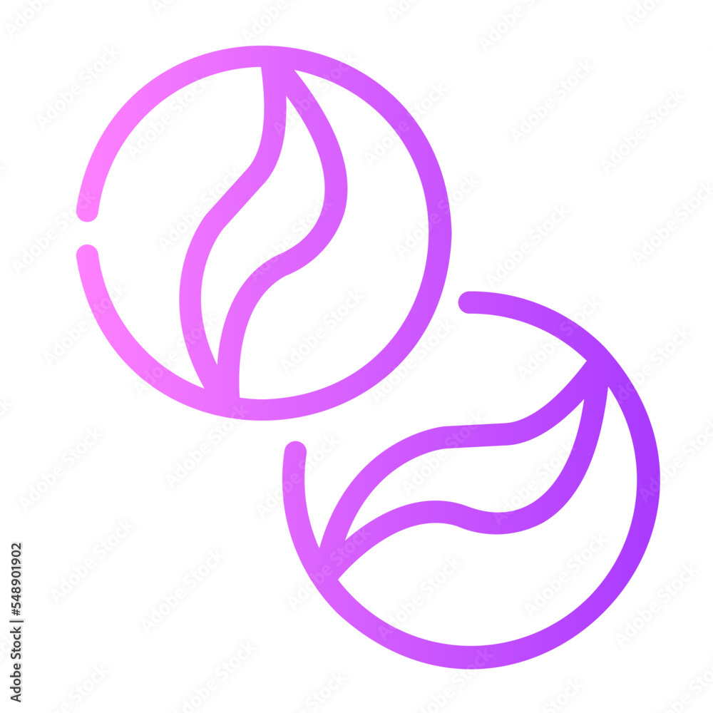 marbles gradient icon marbles gradient icon