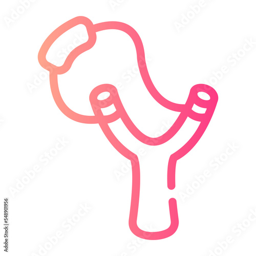 slingshot gradient icon