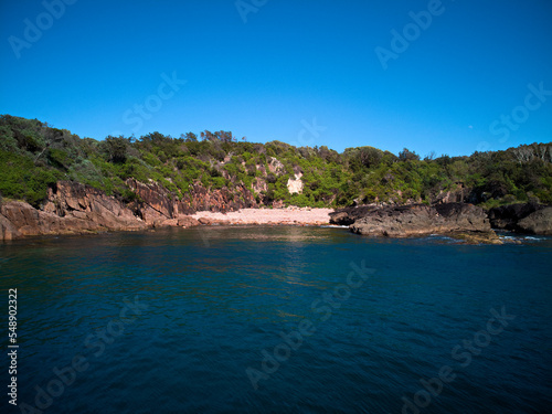 above, aerial, amazing, australia, australian, background, before and after, birds eye, blue, bright, calm, clean, clear, contrast, drone, early, east coast, fingal bay, golden, golden hour, green, ha © Jason