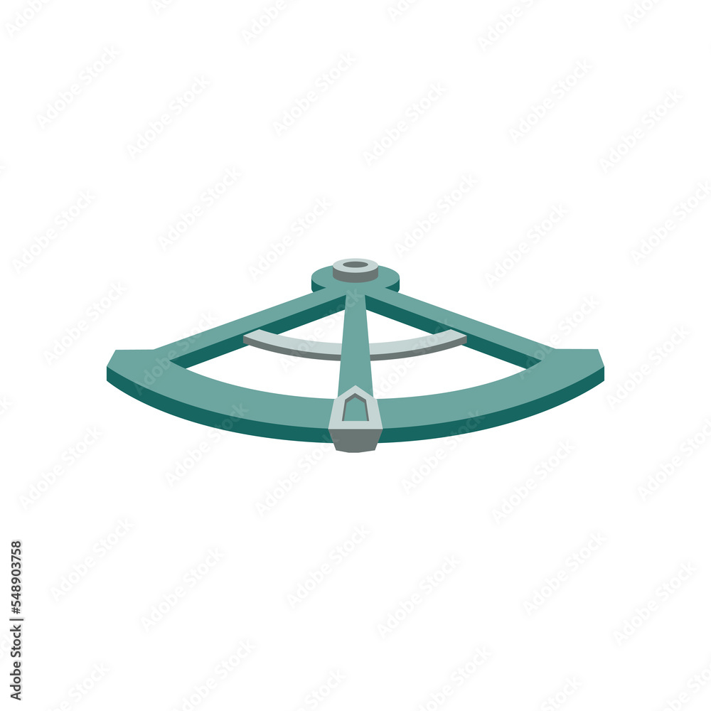 Sextant cartoon illustration. Sextant. Geography concept vector Sextant cartoon illustration. Sextant. Geography concept vector