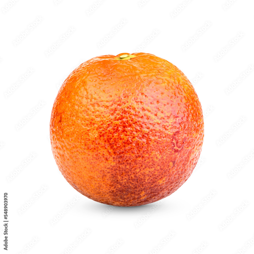 Fresh Orange Blood isolated on transparent background (.PNG)