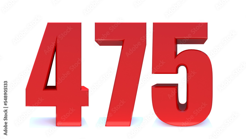 475 number 475 number