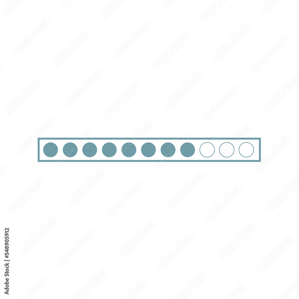 Getting back to the start again after hard work, Loading sign flat design. Getting back to the start again after hard work, Loading sign flat design.