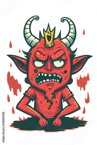 Funny devil