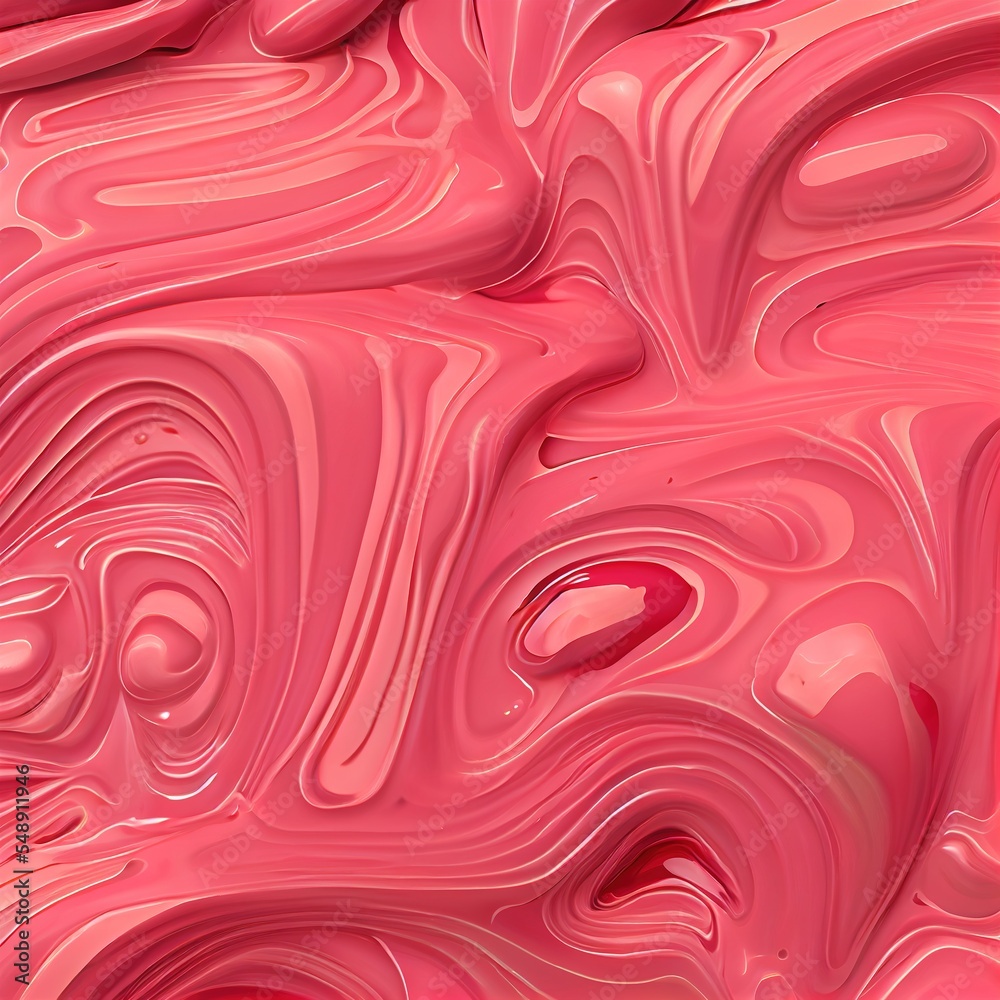 Fototapeta premium Melted ice cream rich texture generated with Artificial Intelligence