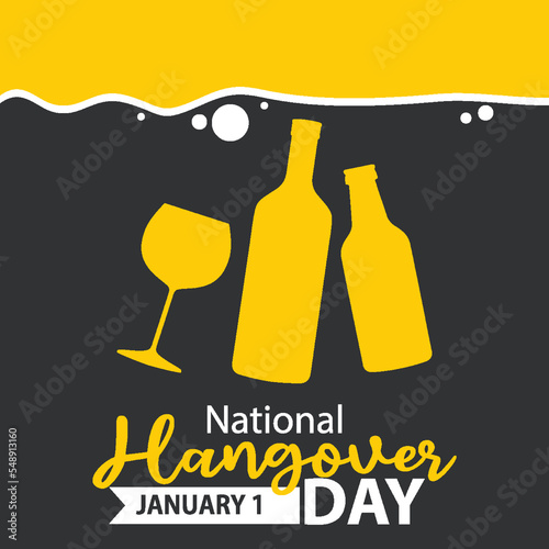 National hangover day January icon