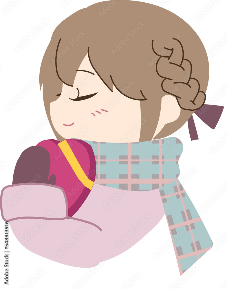 女の子横顔 女の子横顔